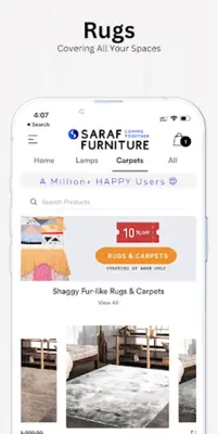 Saraf Furniture android App screenshot 0